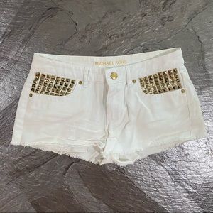 Michael Kors studded shorts